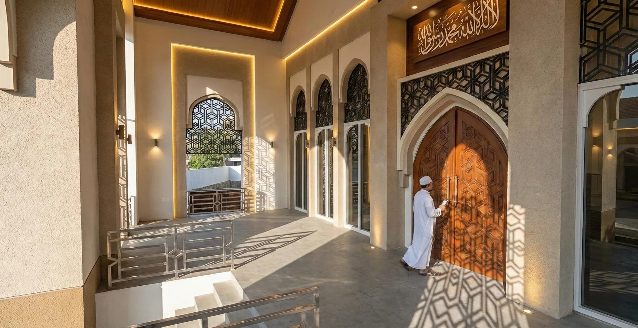 Cadangan pintu masuk Masjid Al-Junid